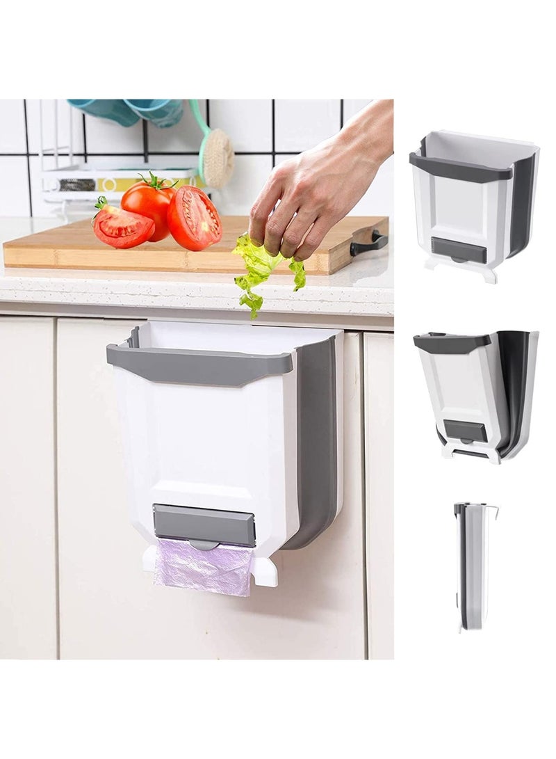 KITCHENOO Hanging wastebasket to enhance kitchen space and create a tidy environment from Kitcheno, Polypropylene - Image 1